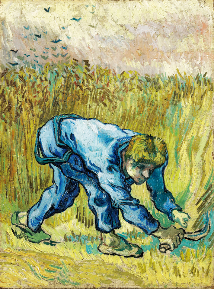  文森特·威廉·梵高  Vincent Willen Van Gogh ——  收割者